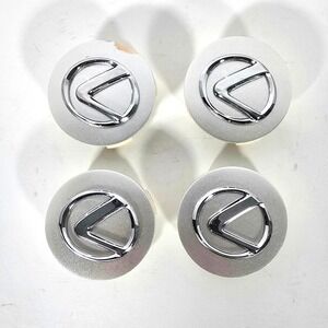 Lexus Wheel Center Caps Set of 4 Silver 2.5 Inch 5152-CAP XW0606-1